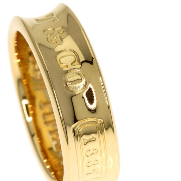 TIFFANY & CO. 18k Yellow Gold Ring - Picture 6 of 7